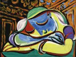 Jeune Fille Endormie, pablo picasso